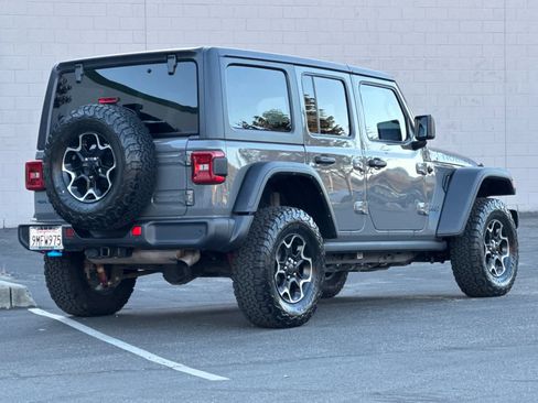 Used 2021 Jeep Wrangler Unlimited Rubicon 4xe w/ Cold Weather Group image 2