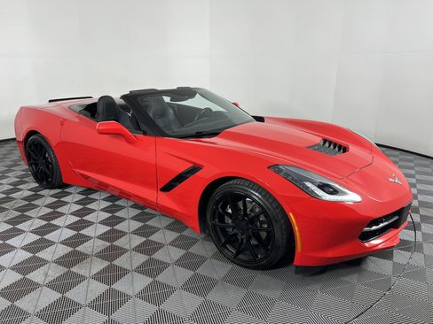 Used 2017 Chevrolet Corvette Stingray Convertible w/ 3LT Preferred Equipment Group RWD image 2
