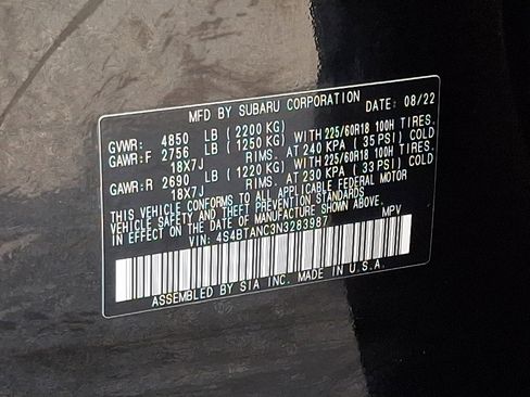 Used 2022 Subaru Outback Limited w/ Popular Package #2 image 29