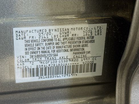 Used 2020 Nissan Sentra SR w/ Electronics Package image 40