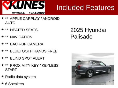 Certified 2025 Hyundai Palisade SEL AWD/4WD image 2