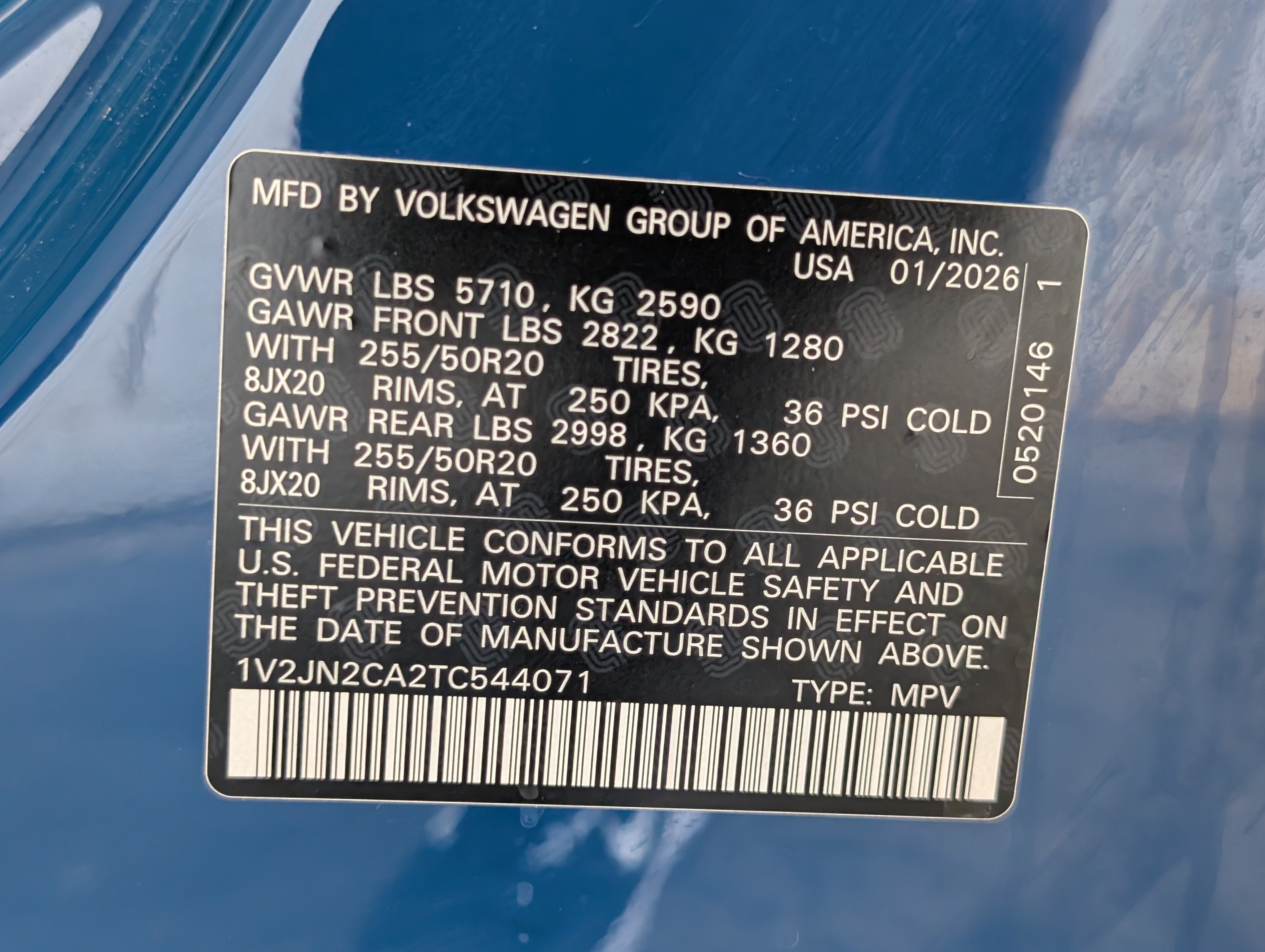 Used 2026 Volkswagen Atlas SE FWD image 43