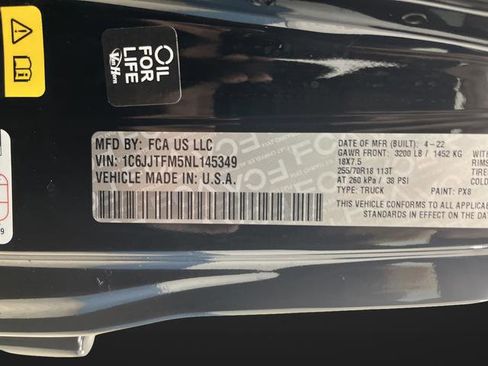 Used 2022 Jeep Gladiator Overland w/ Popular Equipment Package image 40