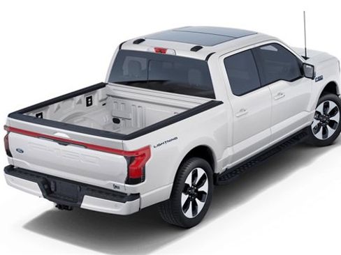 New 2025 Ford F150 Lightning Platinum image 3