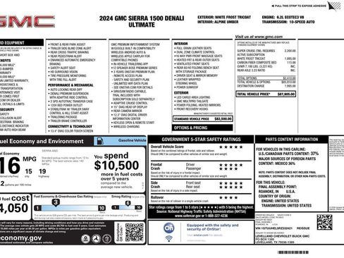 Used 2024 GMC Sierra 1500 Denali Ultimate AWD/4WD image 4