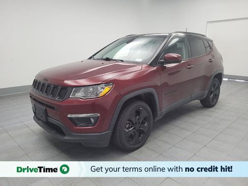 Used 2021 Jeep Compass Latitude w/ Sun and Sound Group AWD/4WD image 1