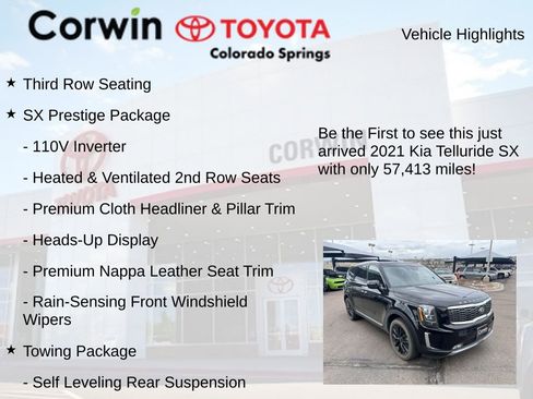 Used 2021 Kia Telluride SX w/ SX Prestige Package image 4