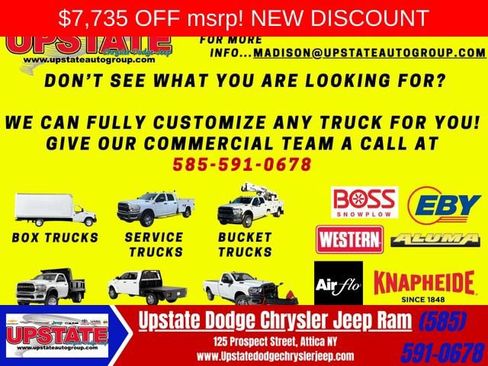 Used 2017 RAM 3500 Tradesman w/ Chrome Appearance Group AWD/4WD image 1