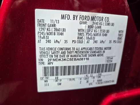 Used 2014 Ford Edge Limited FWD image 53