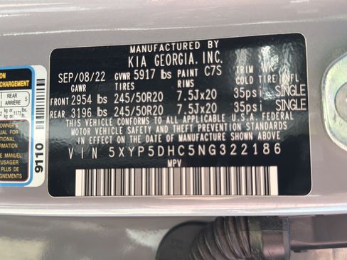 Used 2022 Kia Telluride SX w/ SX Prestige Package AWD/4WD image 36
