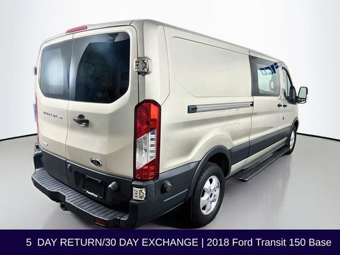 Certified 2018 Ford Transit 150 148 Low Roof w/ Premium Package RWD image 8