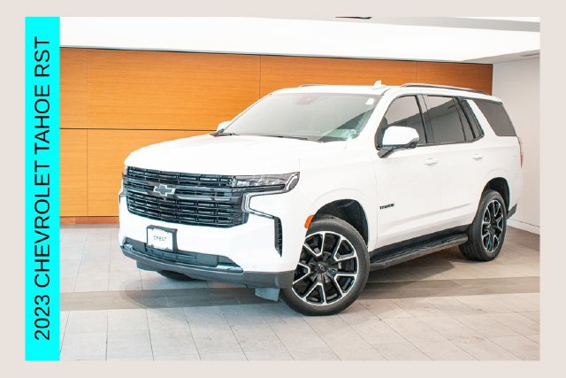 Used 2023 Chevrolet Tahoe RST w/ Luxury Package AWD/4WD image 1