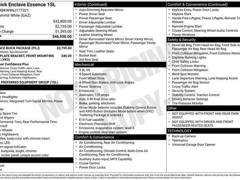 Used 2022 Buick Enclave Essence w/ Experience Buick Package FWD image 46