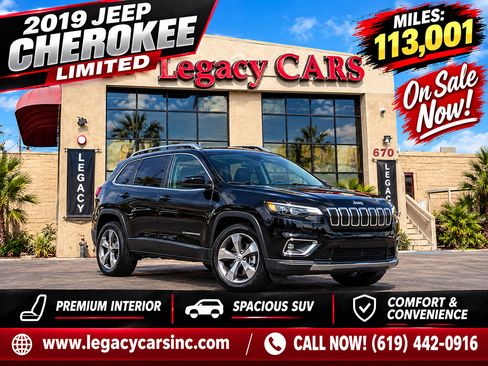 Used 2019 Jeep Cherokee Limited FWD image 2