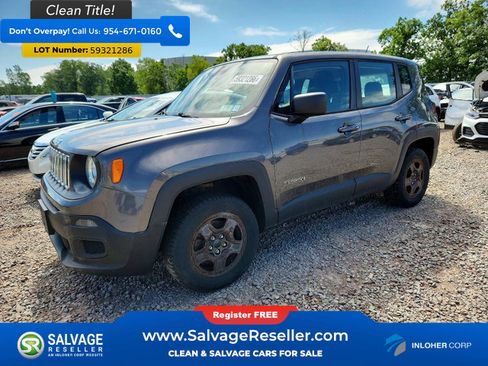 Used 2016 Jeep Renegade Sport w/ Power & Air Group AWD/4WD image 1