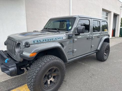 Used 2021 Jeep Wrangler Unlimited Rubicon 4xe w/ Steel Bumper Group AWD/4WD image 5