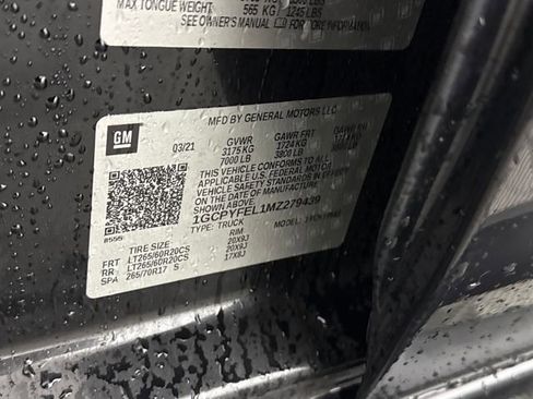 Used 2021 Chevrolet Silverado 1500 LT Trail Boss w/ Convenience Package II image 28