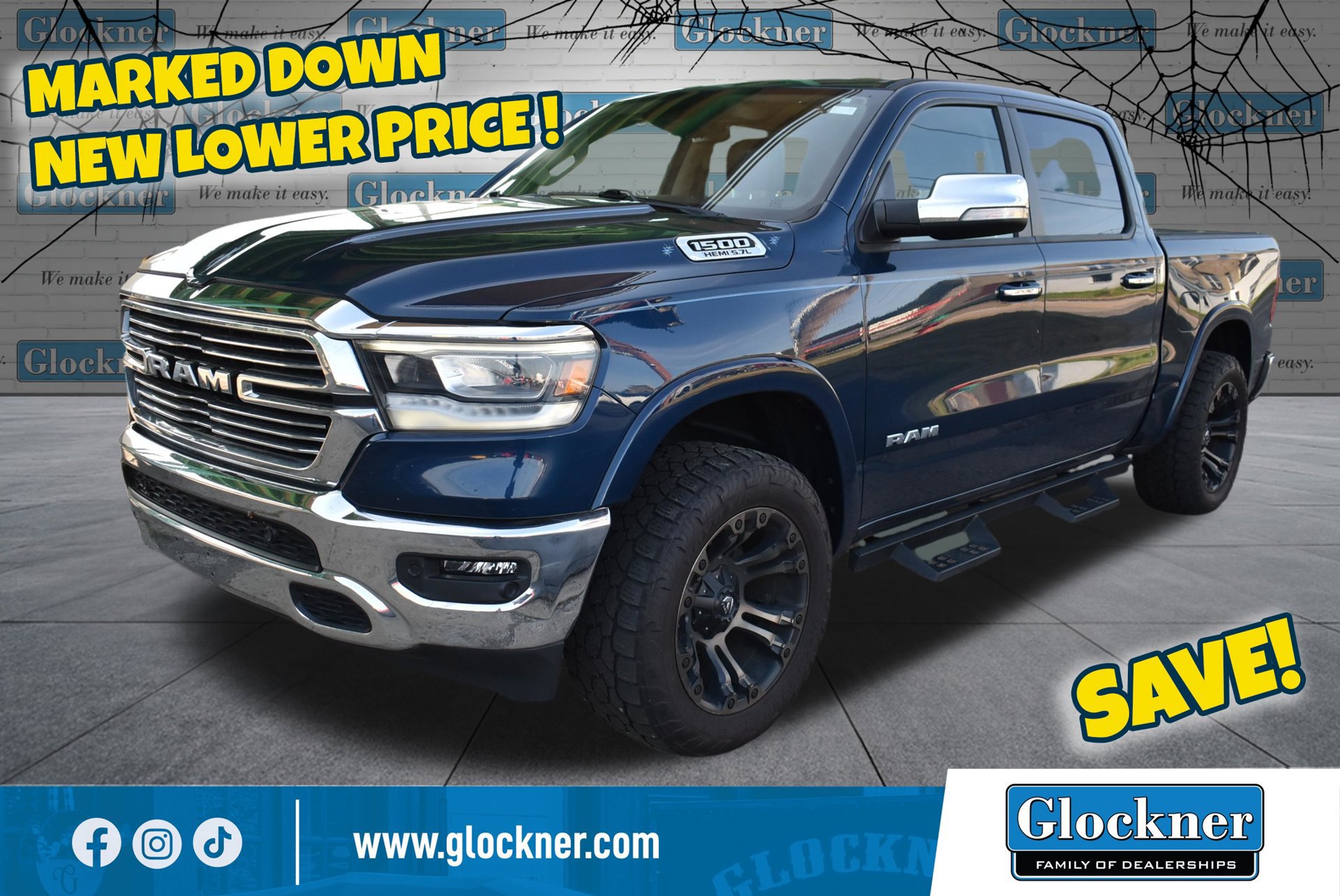 Used 2021 RAM 1500 Laramie AWD/4WD image 1
