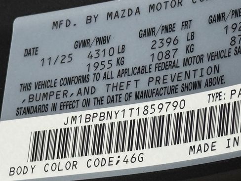 New 2026 MAZDA MAZDA3 Hatchback w/Premium Plus Pkg AWD/4WD image 25