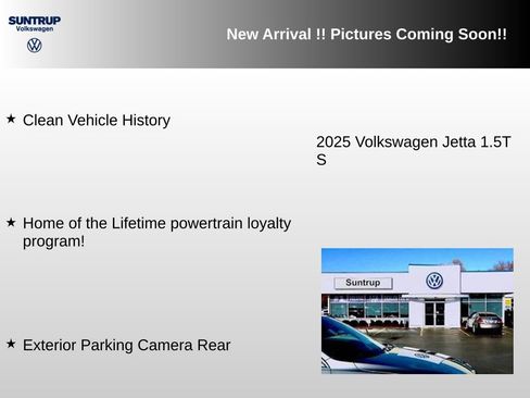 Used 2025 Volkswagen Jetta S FWD image 2