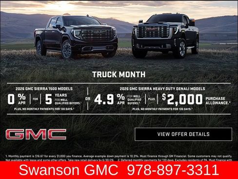 New 2026 GMC Sierra 2500 Denali Ultimate w/ Snow Plow Prep/Camper Package AWD/4WD image 2