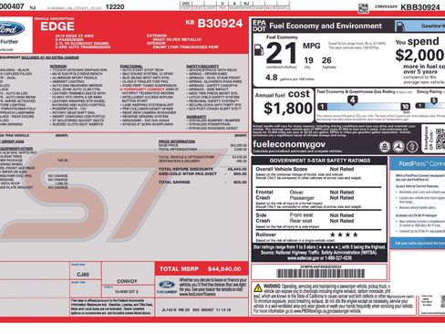 Used 2019 Ford Edge ST w/ Cold Weather Package image 31