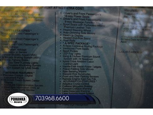 New 2026 Acura MDX A-Spec AWD/4WD image 42