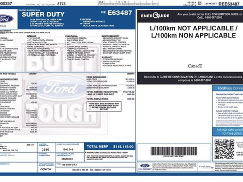 Used 2024 Ford F350 Lariat w/ Lariat Ultimate Package AWD/4WD image 66
