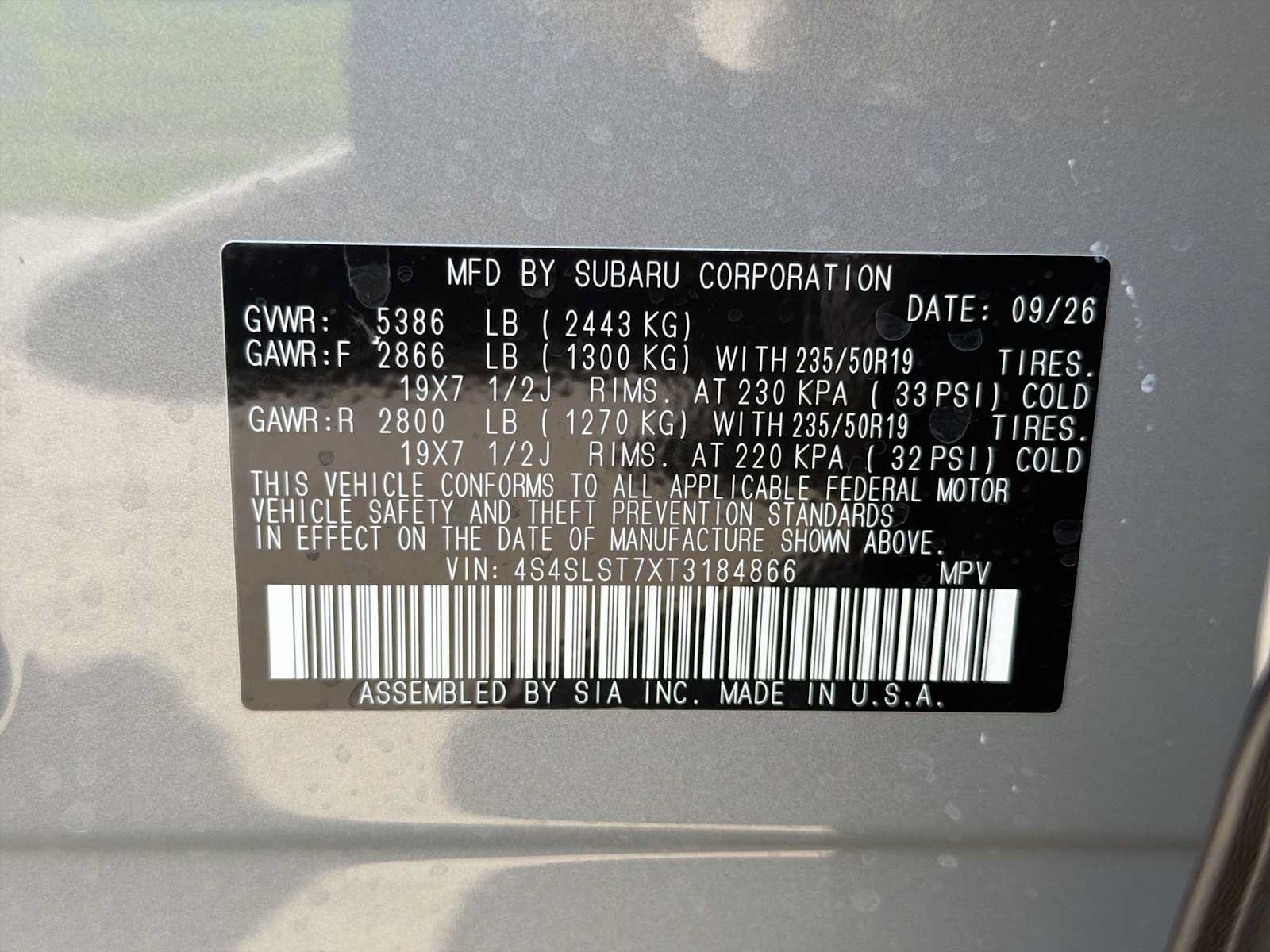 New 2026 Subaru Forester Touring AWD/4WD image 32