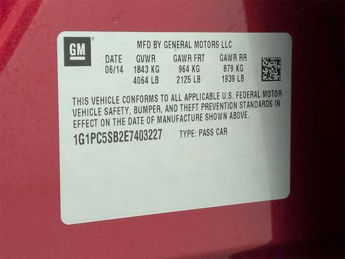 Used 2014 Chevrolet Cruze LT image 34