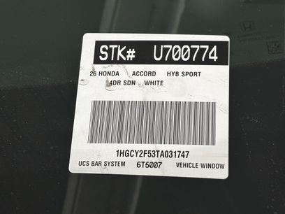 Used 2026 Honda Accord Sport