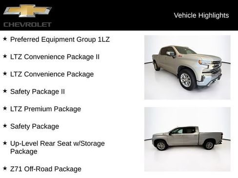 Used 2019 Chevrolet Silverado 1500 LTZ w/ LTZ Premium Package AWD/4WD image 5