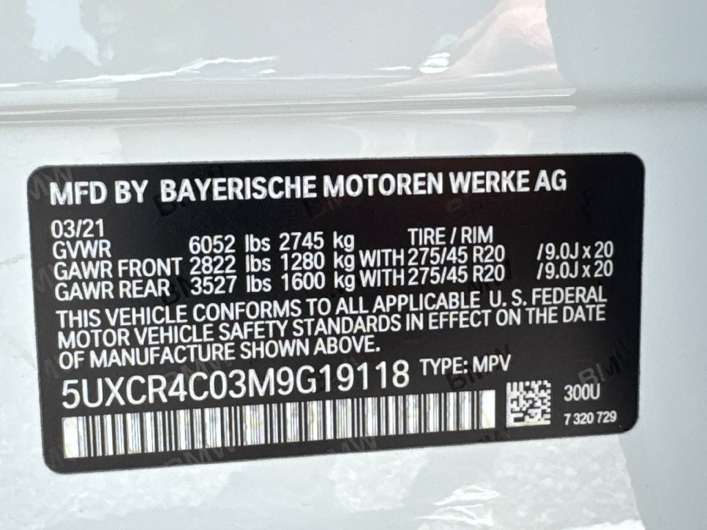 Used 2021 BMW X5 sDrive40i w/ Convenience Package RWD image 36