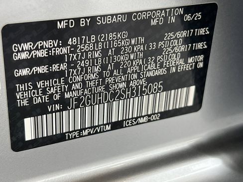 Certified 2025 Subaru Crosstrek 2.5i Premium AWD/4WD image 27