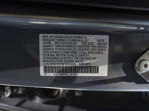 Used 2026 Honda Pilot Black Edition image 49
