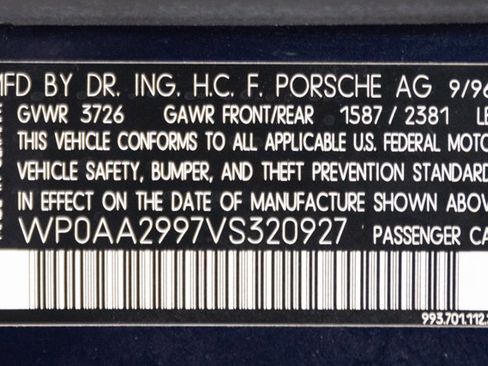 Used 1997 Porsche 911 Carrera RWD image 95