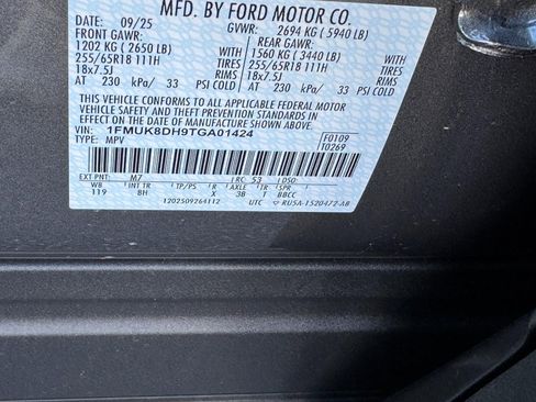 New 2026 Ford Explorer Active image 17