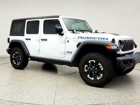Used 2024 Jeep Wrangler Unlimited Rubicon 4xe AWD/4WD image 3