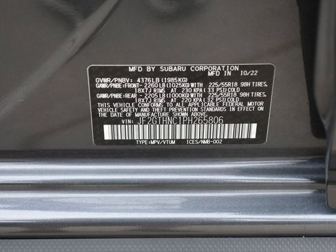 Used 2023 Subaru Crosstrek 2.5i Limited image 38