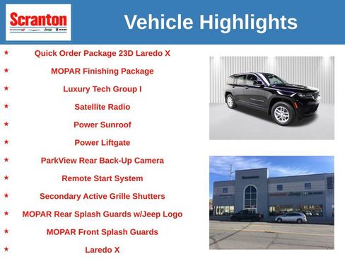 New 2025 Jeep Grand Cherokee Laredo X w/ Luxury Tech Group I image 6