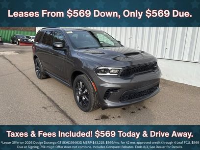 New 2026 Dodge Durango GT w/ Blacktop Package