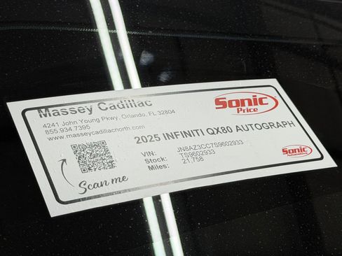 Used 2025 INFINITI QX80 Autograph AWD/4WD image 66