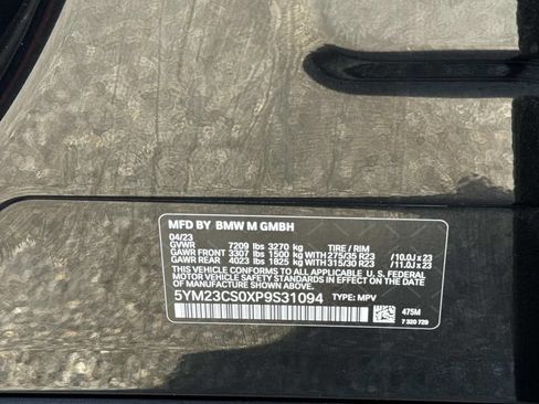 Used 2023 BMW XM AWD/4WD image 42