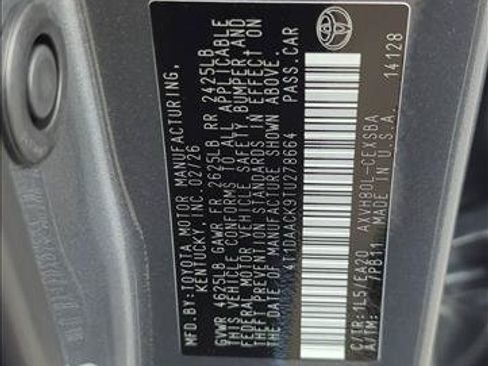 New 2026 Toyota Camry SE FWD image 21