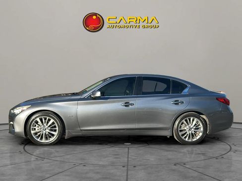 Used 2018 INFINITI Q50 Luxe w/ Cargo Package (L95) image 3