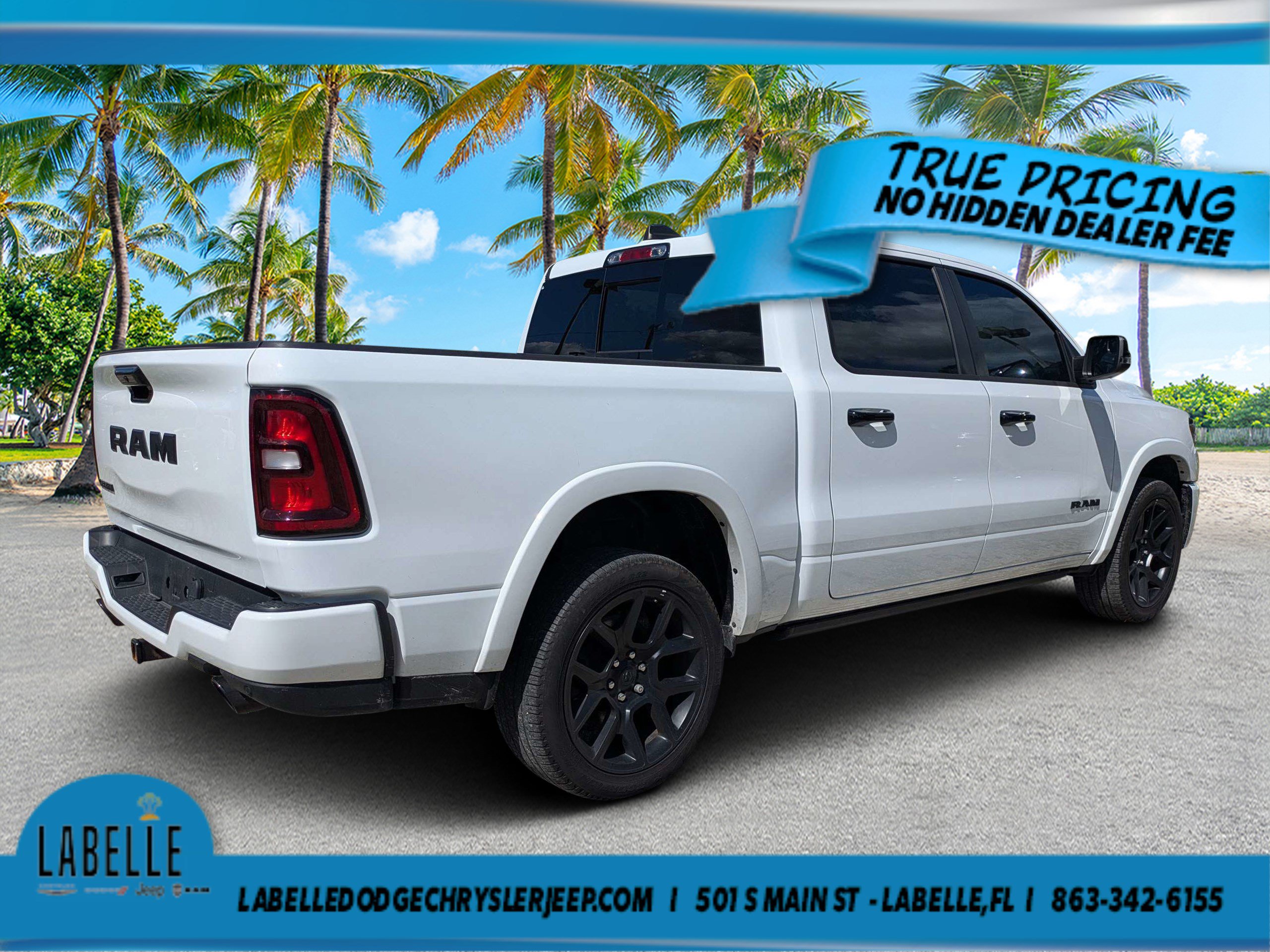 Used 2025 RAM 1500 Laramie w/ Night Edition RWD image 3