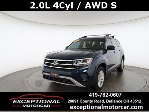 Used 2021 Volkswagen Atlas S image 1