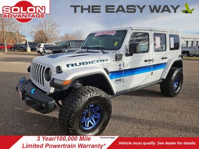 Used 2021 Jeep Wrangler Unlimited Rubicon 4xe w/ Steel Bumper Group
