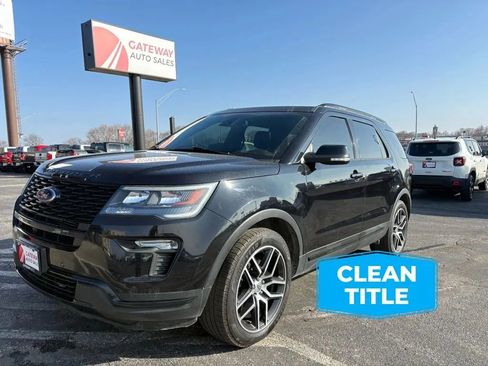 Used 2019 Ford Explorer Sport w/ Equipment Group 401A AWD/4WD image 1
