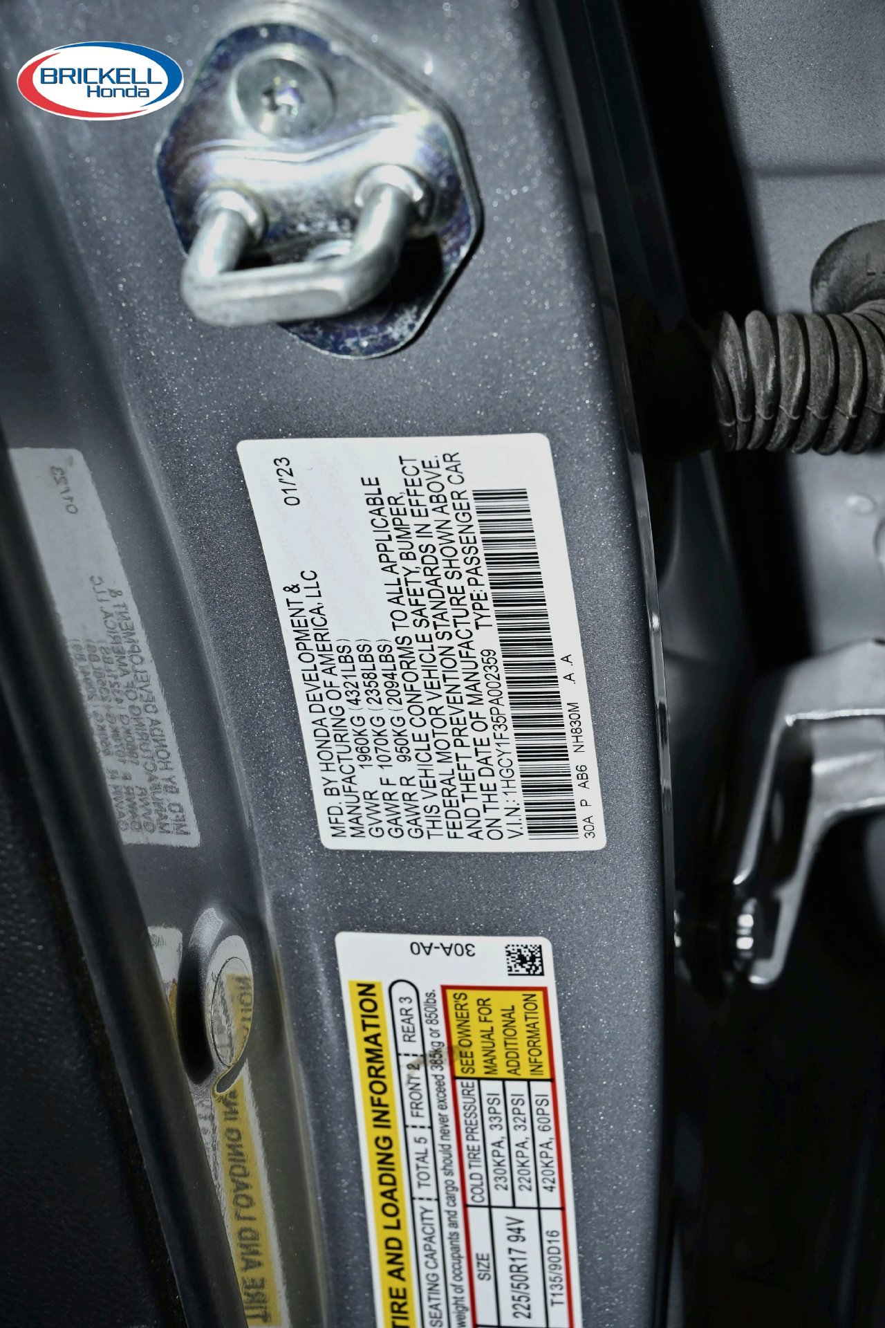 Certified 2023 Honda Accord EX image 36